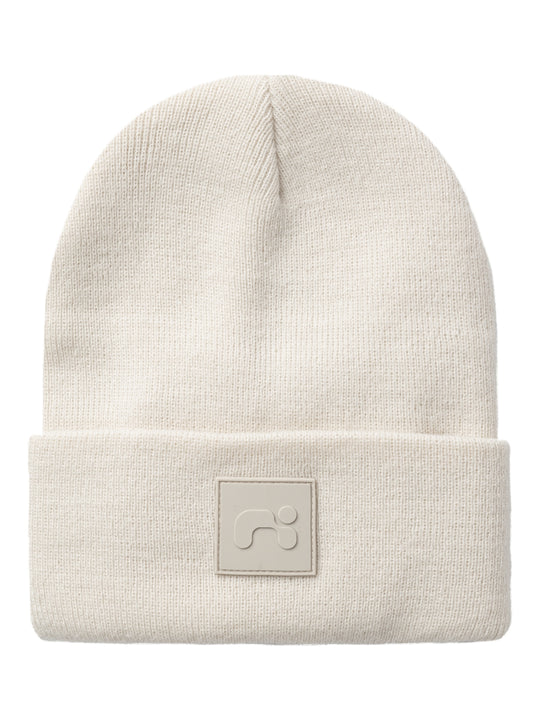 name it mini MALIK KNIT BEANIE BADGE - Rainy Day