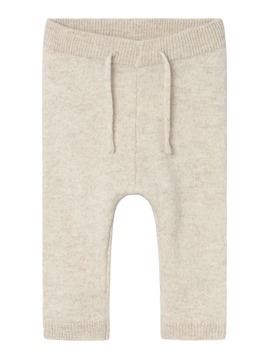 Lil' Atelier Baby NUMA KNIT PANT - Birch