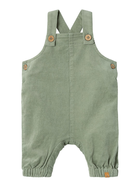 Lil' Atelier Baby OBERT CORD OVERALL - Seagrass