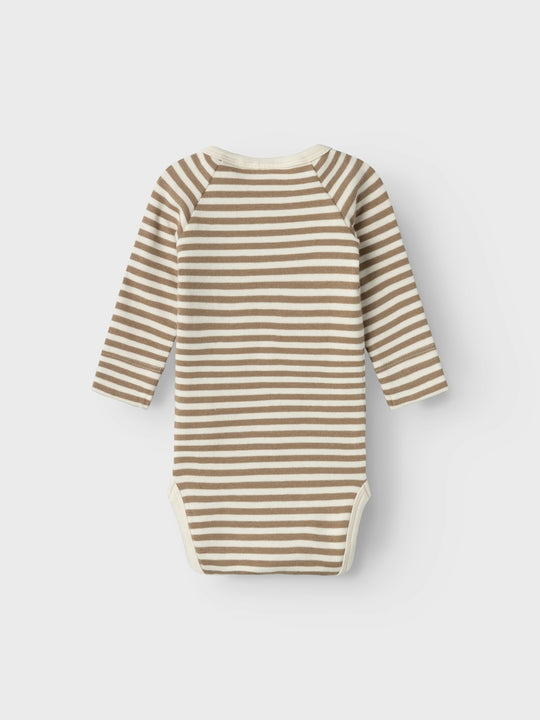 Lil' Atelier Baby GEO ASO LS SLIM BODY - Birch