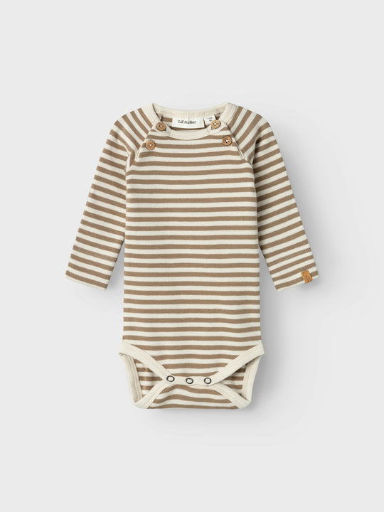 Lil' Atelier Baby GEO ASO LS SLIM BODY - Birch