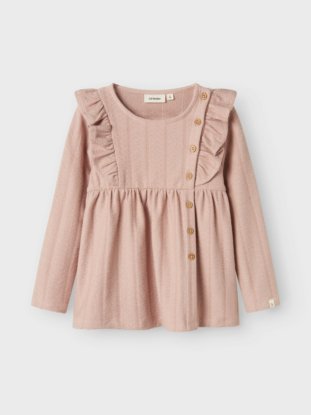 Lil' Atelier Mini OMINAS LS TOP - Shadow Gray