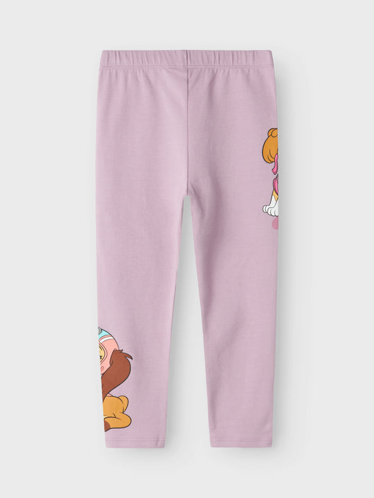 name it mini NASINA PAW PATROL LEGGING - Lavender Mist