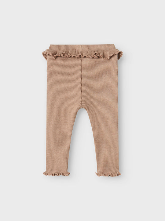 Lil' Atelier BABY SOPHIA SIA SLIM LEGGING - Rugby Tan