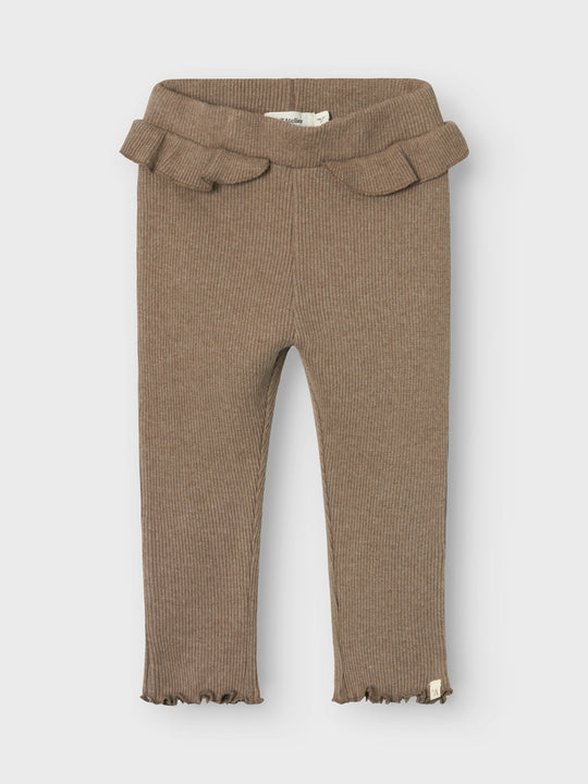 Lil' Atelier Mini SOPHIA SLIM PANT - Shitake