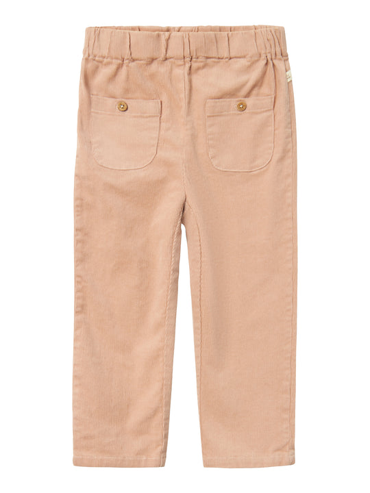 Lil' Atelier MINI REVELLE LOOSE CORD PANT - Rugby Tan