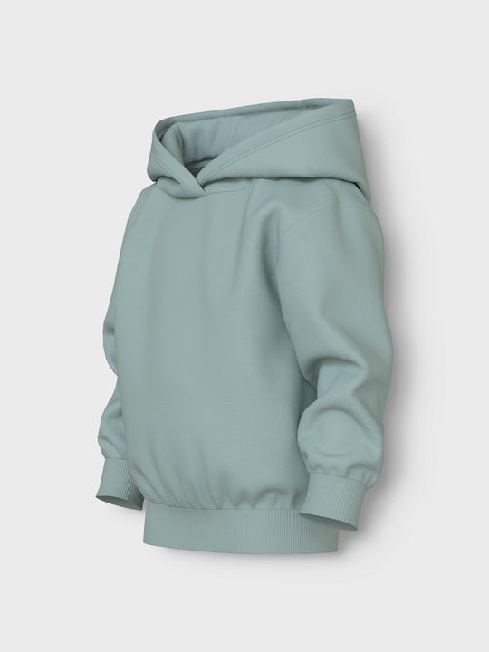 name it mini VIAN LS NREG SWEAT WH BRU - Gray Mist