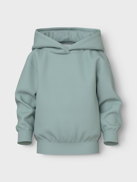 name it mini VIAN LS NREG SWEAT WH BRU - Gray Mist