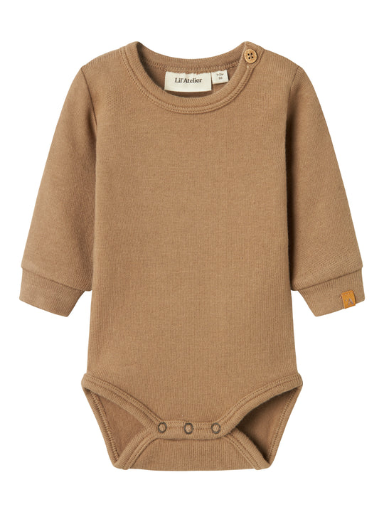 Lil' Atelier Baby THORO LS SLIM BODY - Sepia Tint