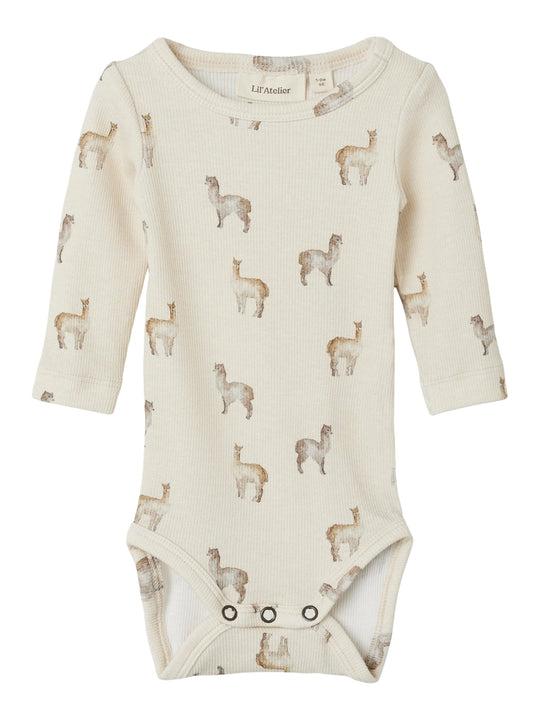 Lil' Atelier Baby GAVO KIN LS SLIM BODY - Birch