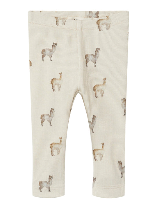 Lil' Atelier Baby GAVO KYE SLIM LEGGINGS - Birch