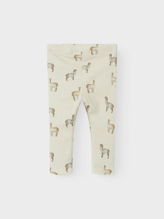 Lil' Atelier Baby GAVO KYE SLIM LEGGINGS - Birch