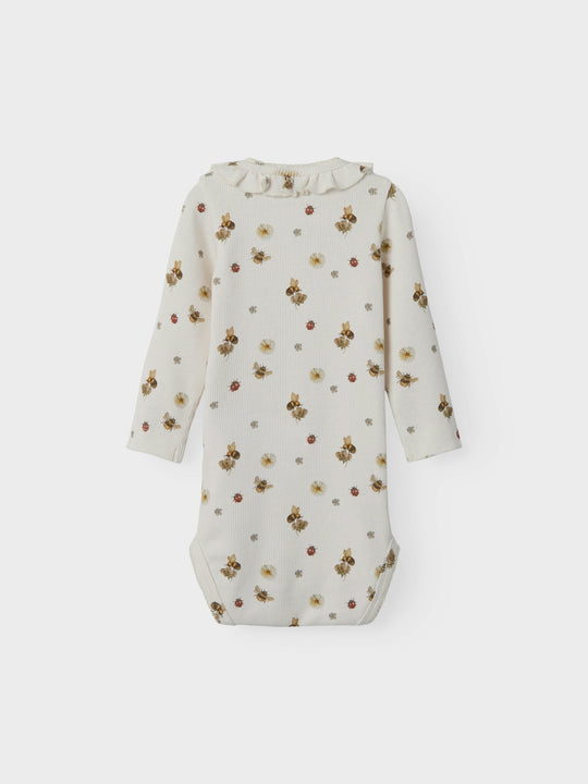 Lil' Atelier Baby LAVO LOA LS SLIM BODY - Coconut Milk