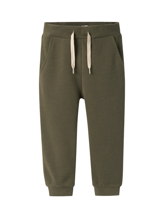 name it mini OBEAR NREG SWEAT PANT UNB - Tea Leaf