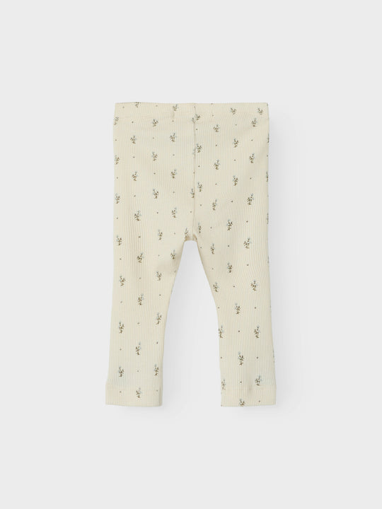 Lil' Atelier Baby GAGO KYE SLIM LEGGING - Turtledove Blue Flowers