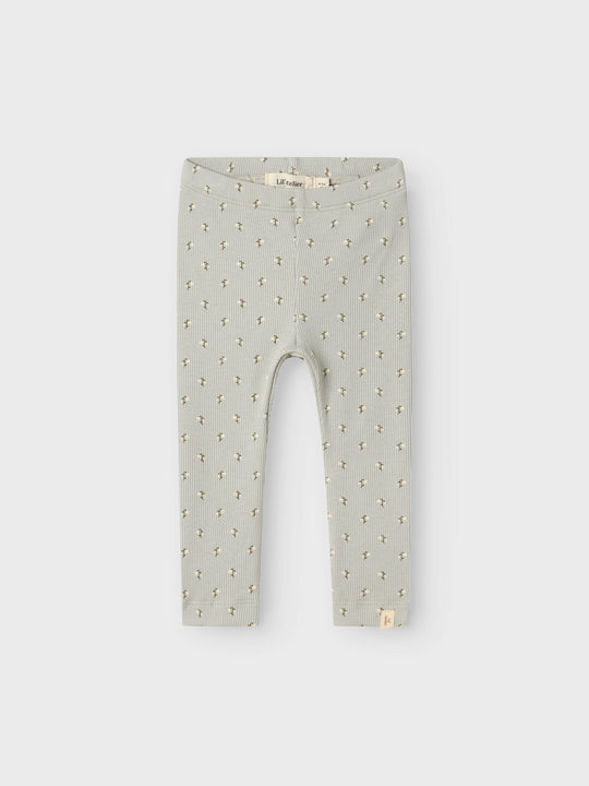 Lil' Atelier Baby GAGO KYE SLIM LEGGING - Mirage Gray Snow Drop