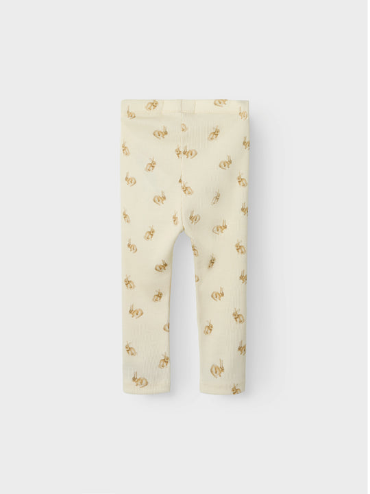 Lil' Atelier BABY LAVO EMO SLIM LEGGING - Turtledove Rabbit