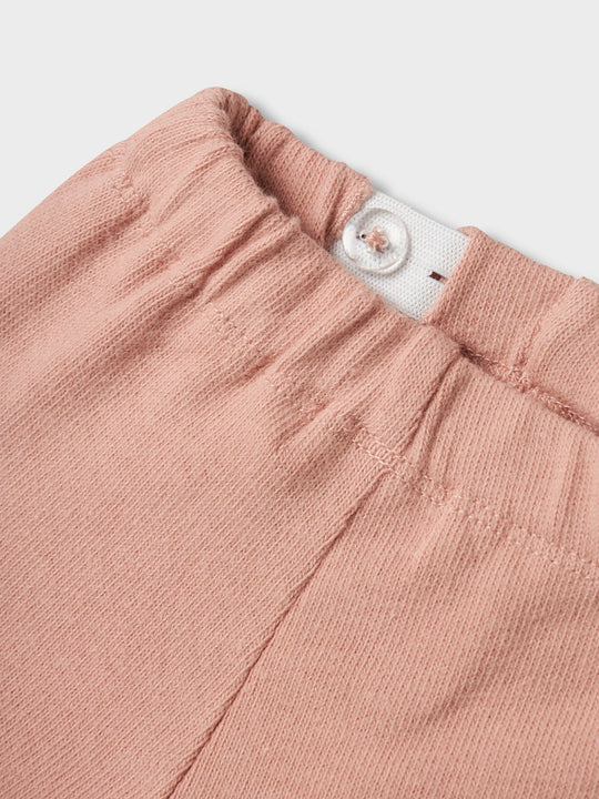 Lil' Atelier Baby LUNA PANT - Misty Rose - Torgunns Barneklær AS