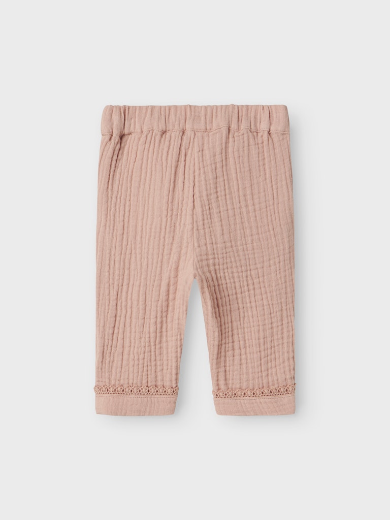 Lil' Atelier Baby LULU PANT - Misty Rose - Torgunns Barneklær AS