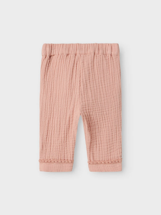 Lil' Atelier Baby LULU PANT - Misty Rose - Torgunns Barneklær AS