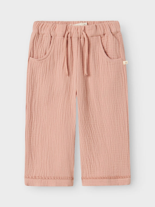 Lil' Atelier Mini LULU PANT - Misty Rose - Torgunns Barneklær AS