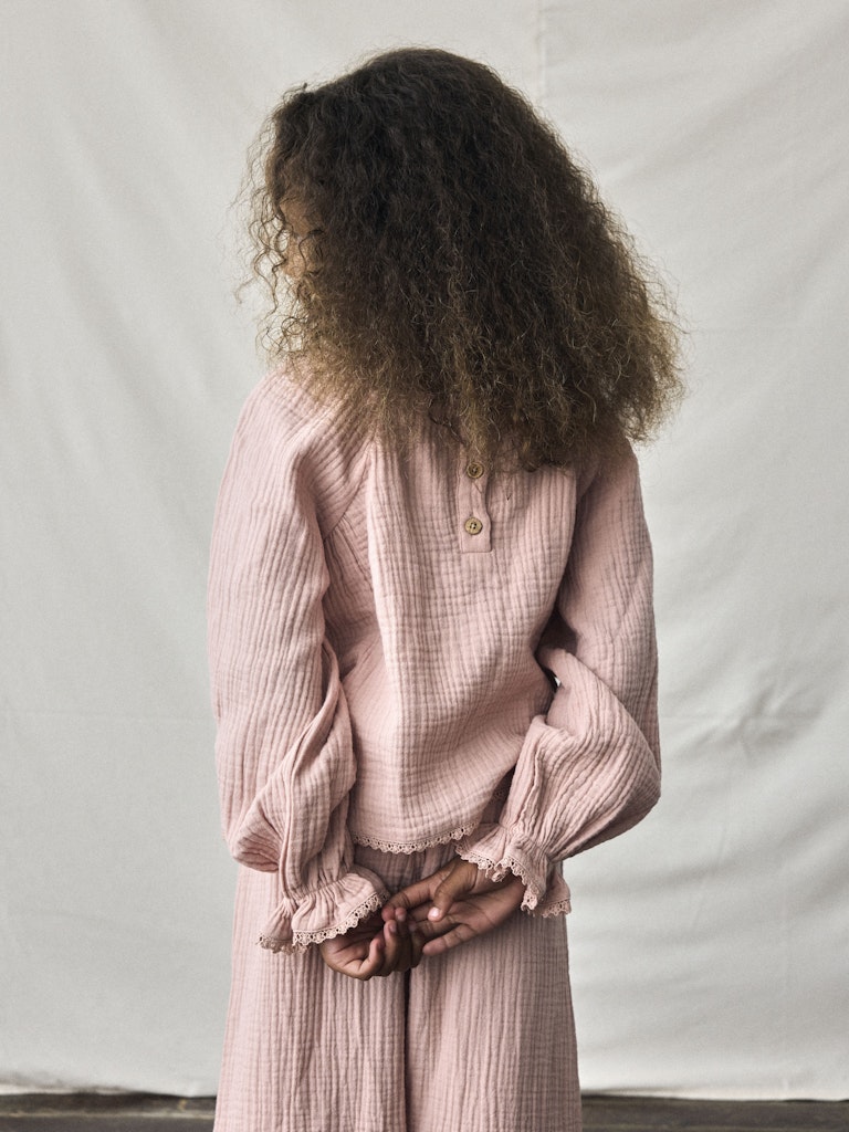 Lil' Atelier Mini LULU PANT - Misty Rose - Torgunns Barneklær AS