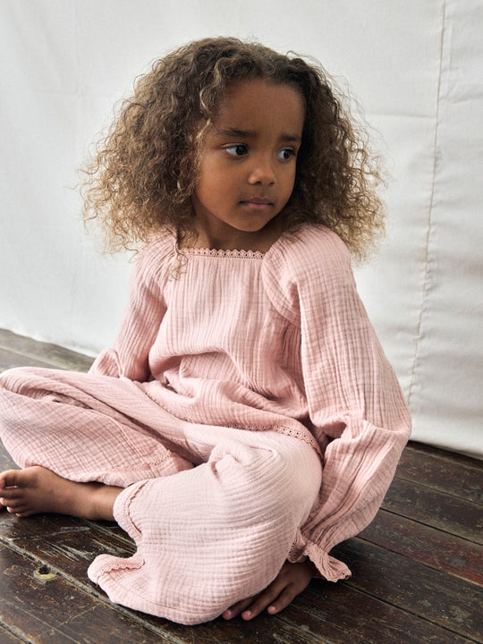 Lil' Atelier Mini LULU PANT - Misty Rose - Torgunns Barneklær AS