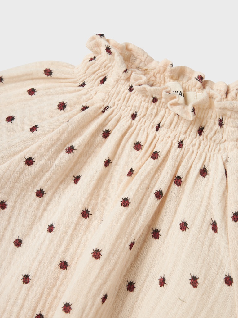 Lil' Atelier Mini IA LS LOOSE SHIRT - Silver Peony - Torgunns Barneklær AS
