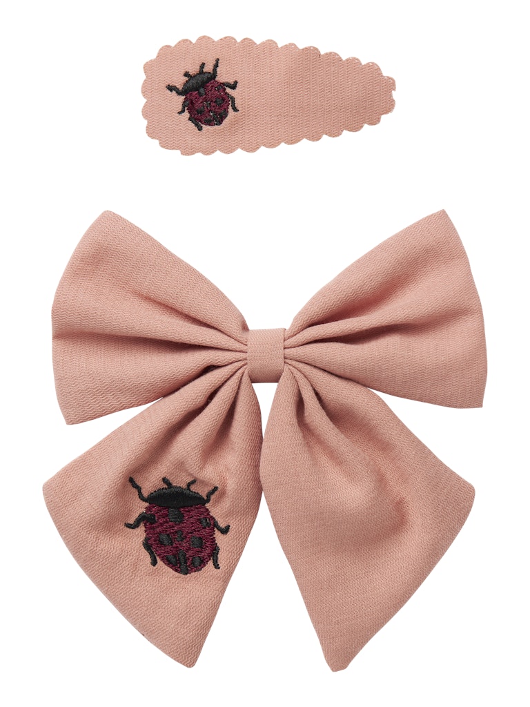Lil' Atelier LILJA 2 PACK HAIR CLIPS - Misty Rose - Torgunns Barneklær AS