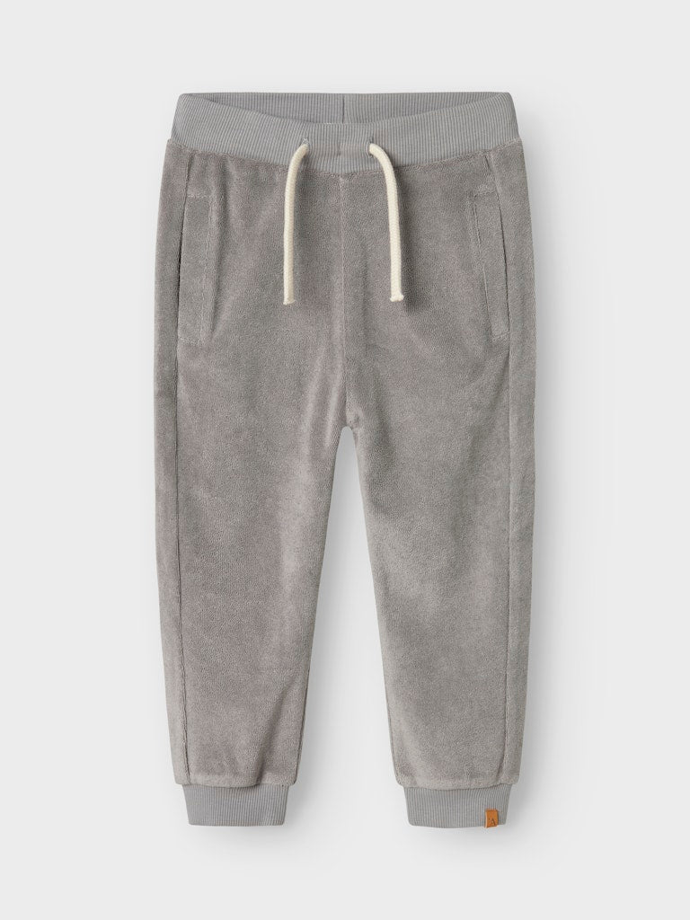 Lil' Atelier Mini LAMIK SWEAT PANT - Ultimate Grey - Torgunns Barneklær AS