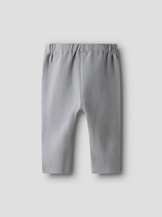 Lil' Atelier Baby LUNO PANT - Ultimate Grey - Torgunns Barneklær AS