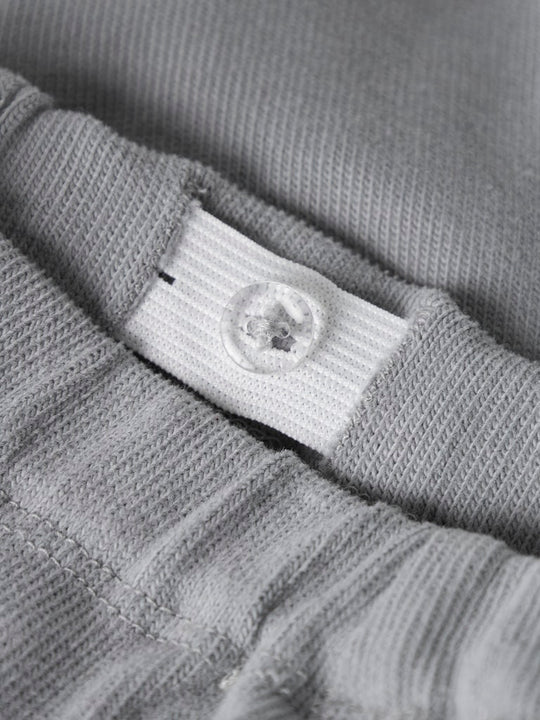 Lil' Atelier Baby LUNO PANT - Ultimate Grey - Torgunns Barneklær AS