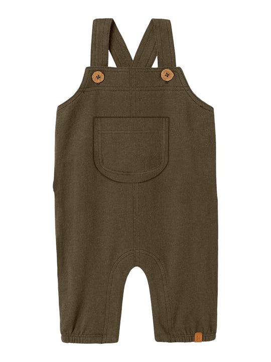 Lil' Atelier Baby LUNO LOOSE OVERALL - Sea Turtle - Torgunns Barneklær AS
