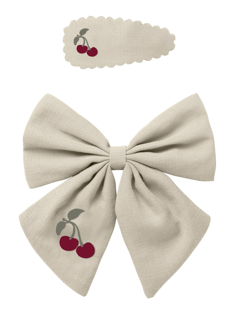 Lil' Atelier LILJA 2 PACK HAIR CLIPS - Turtledove - Torgunns Barneklær AS