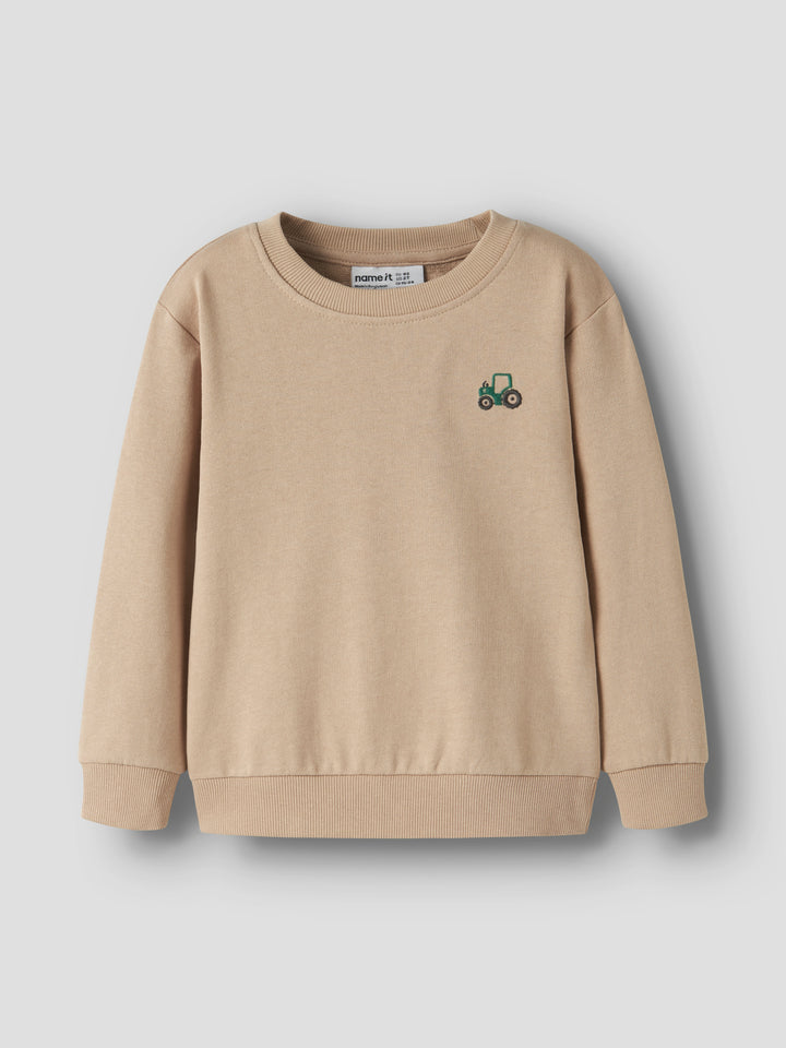 name it mini VALLEN LS SWEAT - Sesame | Tractor