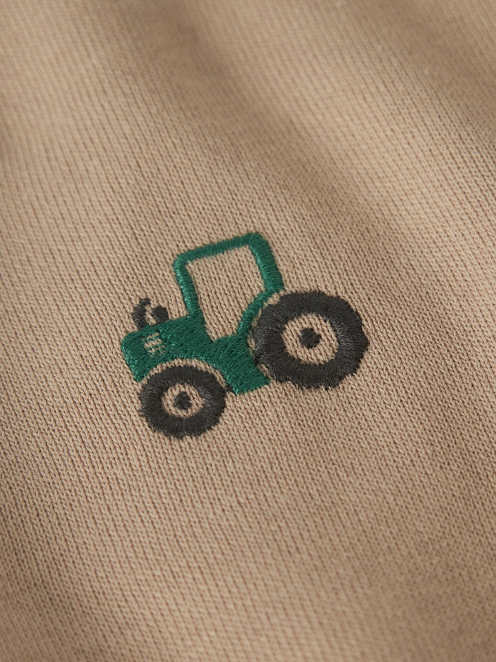 name it mini VALLEN LS SWEAT - Sesame | Tractor
