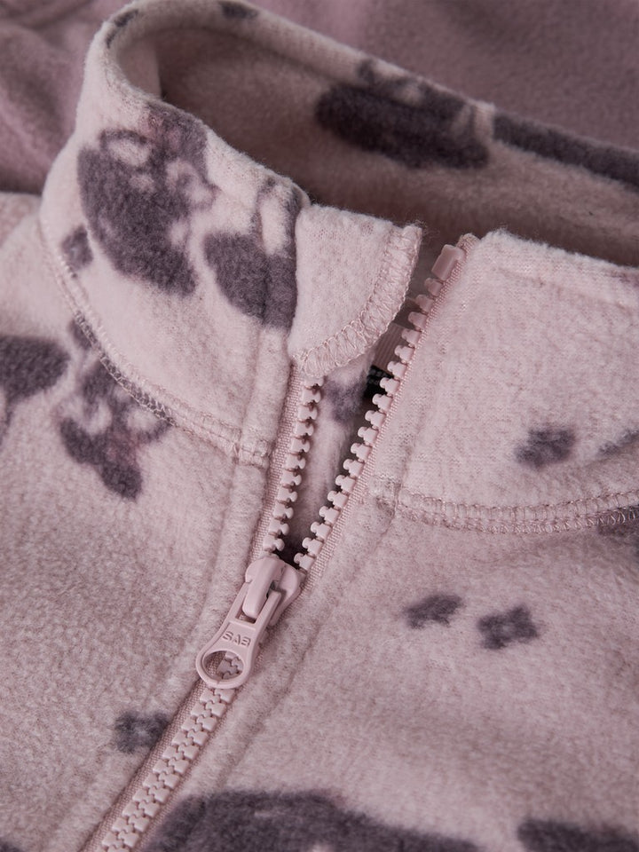 name it mini SPEKTRA FLEECE SETT - Violet Ice | Deer