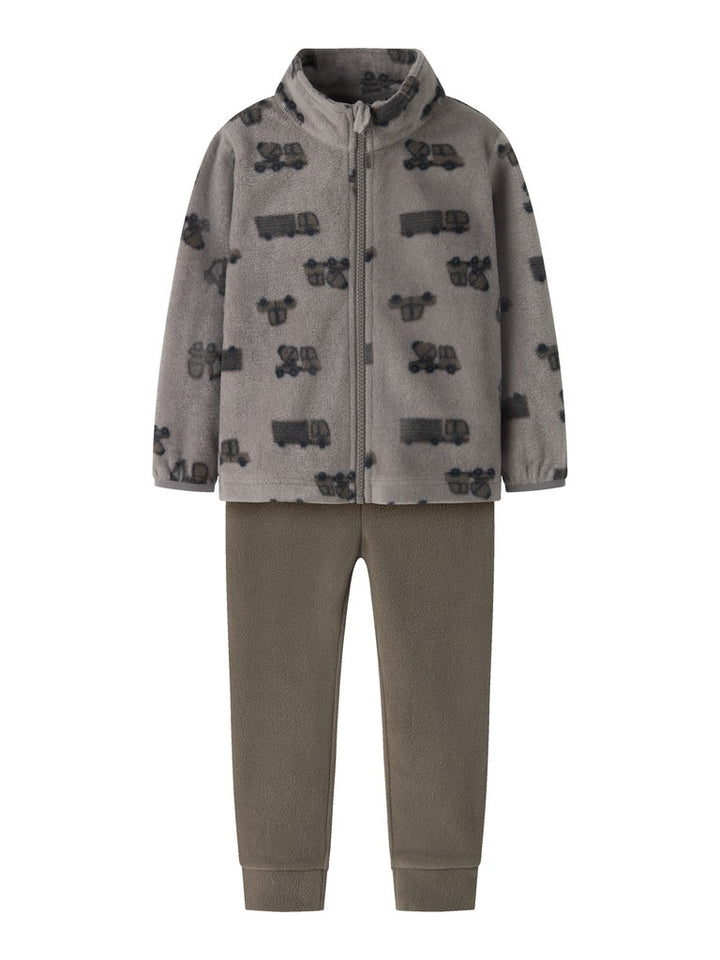 name it mini SPEKTRA FLEECE SETT - Satellite