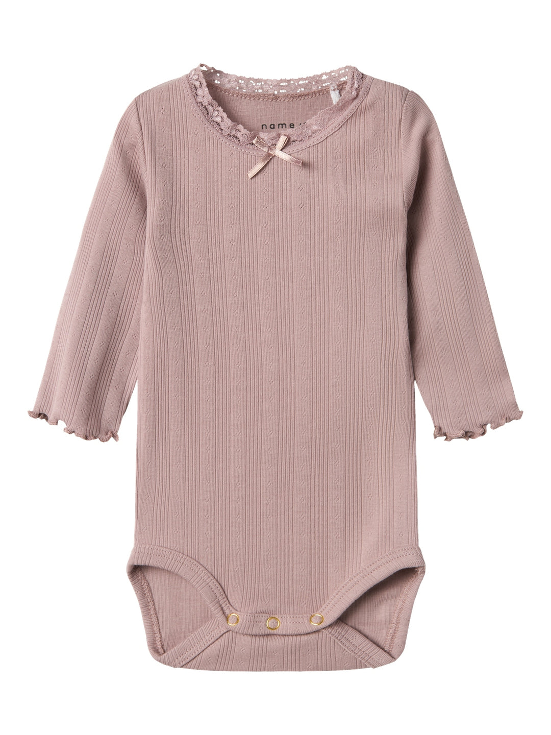 name it baby FREDA LS SLIM BODY - Deauville Mauve