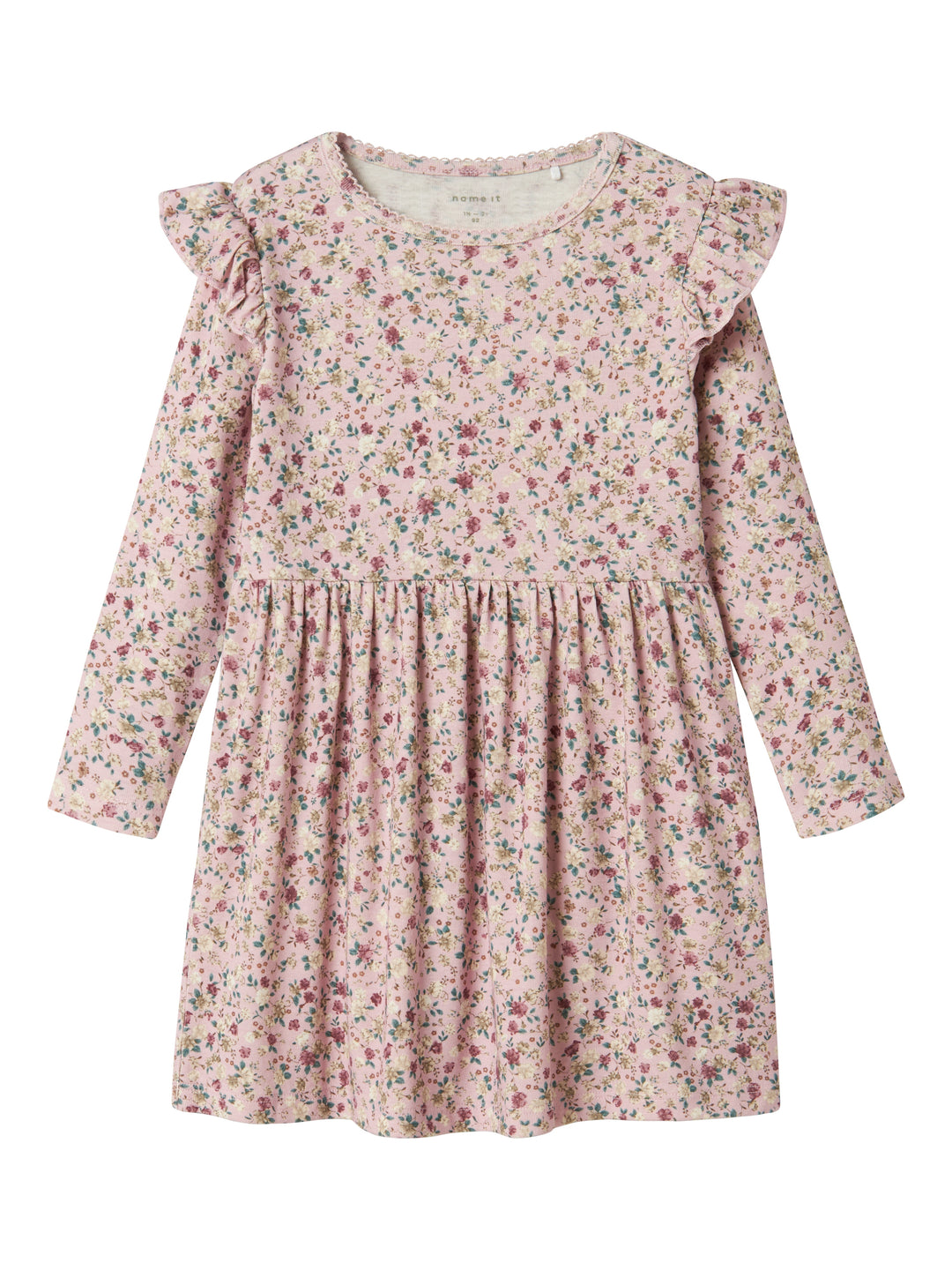 name it mini SOLLA LS DRESS - Corsage