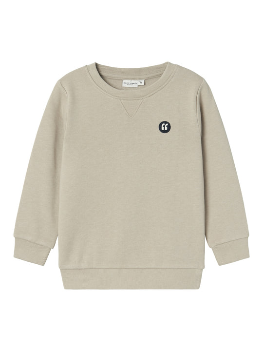 name it mini VIMO LS SWEAT NOOS - Pure Cashmere