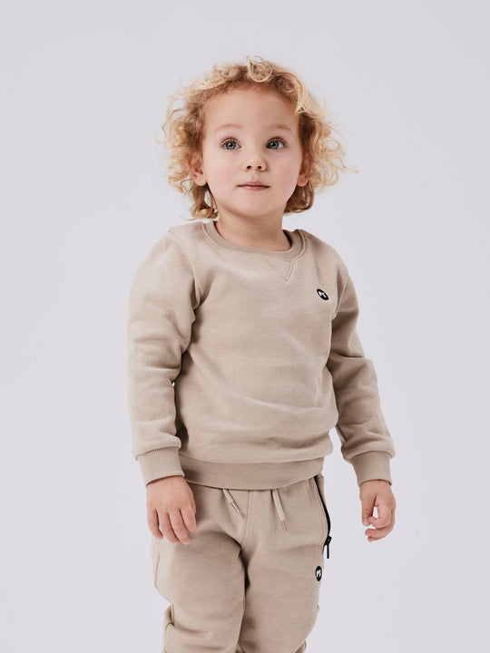 name it mini VIMO LS SWEAT NOOS - Pure Cashmere