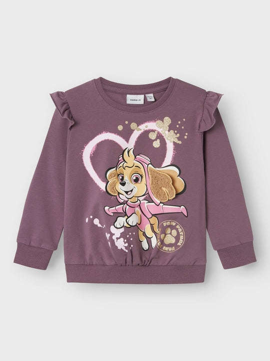 name it mini JYLA PAW PATROL SWEAT SET - Arctic Dusk