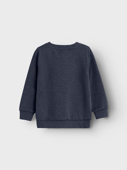 name it mini VIMO LS SWEAT NOOS - Dark Sapphire