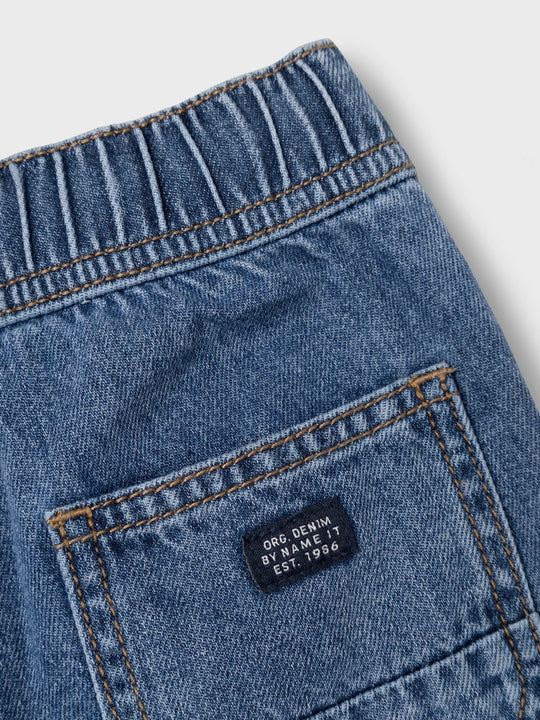 name it mini RYAN JOG JEANS - Dark Blue Denim