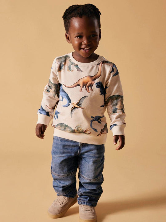 name it mini RYAN JOG JEANS - Dark Blue Denim