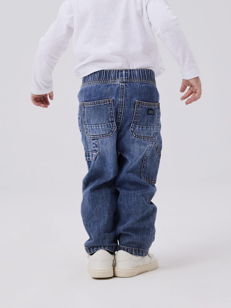 name it mini RYAN JOG JEANS - Dark Blue Denim