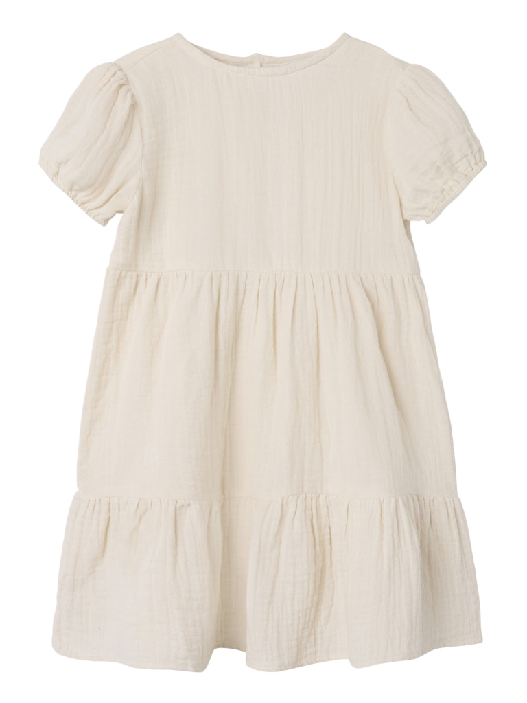 name it mini JASMIN SS DRESS NOOS - Summer Sand - Torgunns Barneklær AS