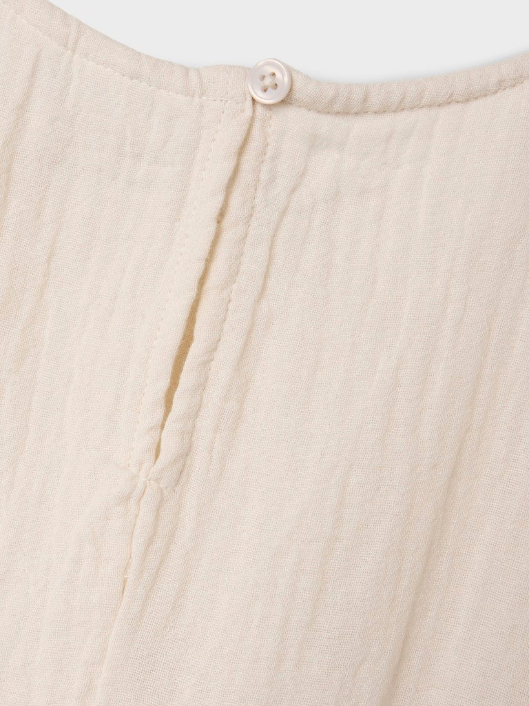 name it mini JASMIN SS DRESS NOOS - Summer Sand - Torgunns Barneklær AS