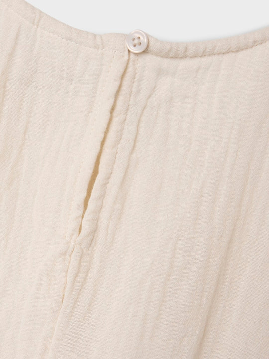name it mini JASMIN SS DRESS NOOS - Summer Sand - Torgunns Barneklær AS